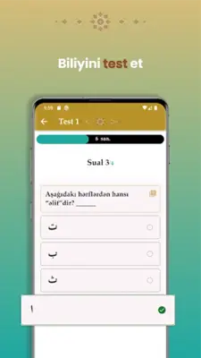 Quran Oxumağa Giriş android App screenshot 3